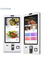 21.5inch wall mouted LCD self ordering machine